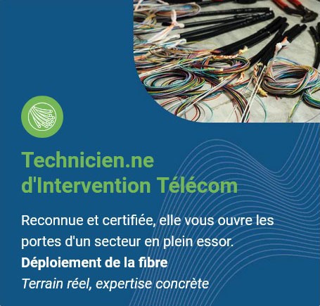 Calendrier formations Télécoms fibre TIT